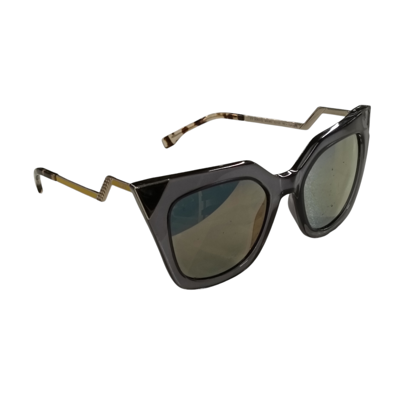 FENDI Sunglasses Gray/Yellow FF 0060/S