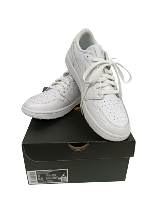 NIKE Sneaker 8us DD9315-110 Mens White AIR JORDAN 1 LOW G