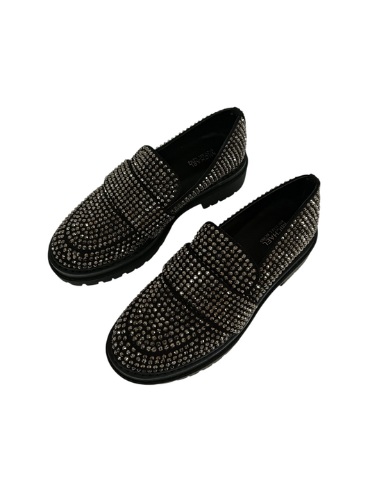 MICHAEL KORS Loafers size 5M SG22H Lady's Black