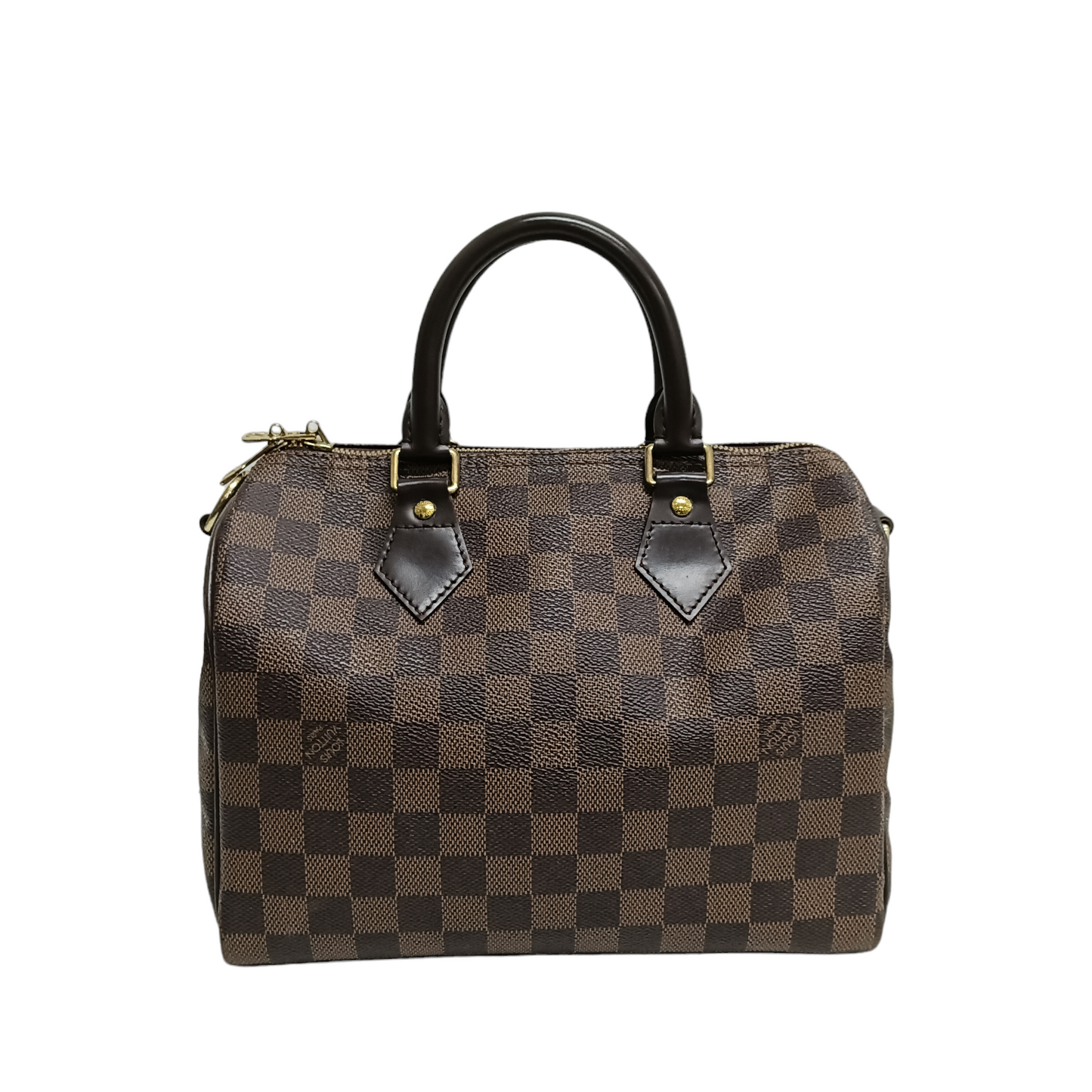 LOUIS VUITTON 2WAY Bag Damier DU0144 Speedy 25. Bandliere