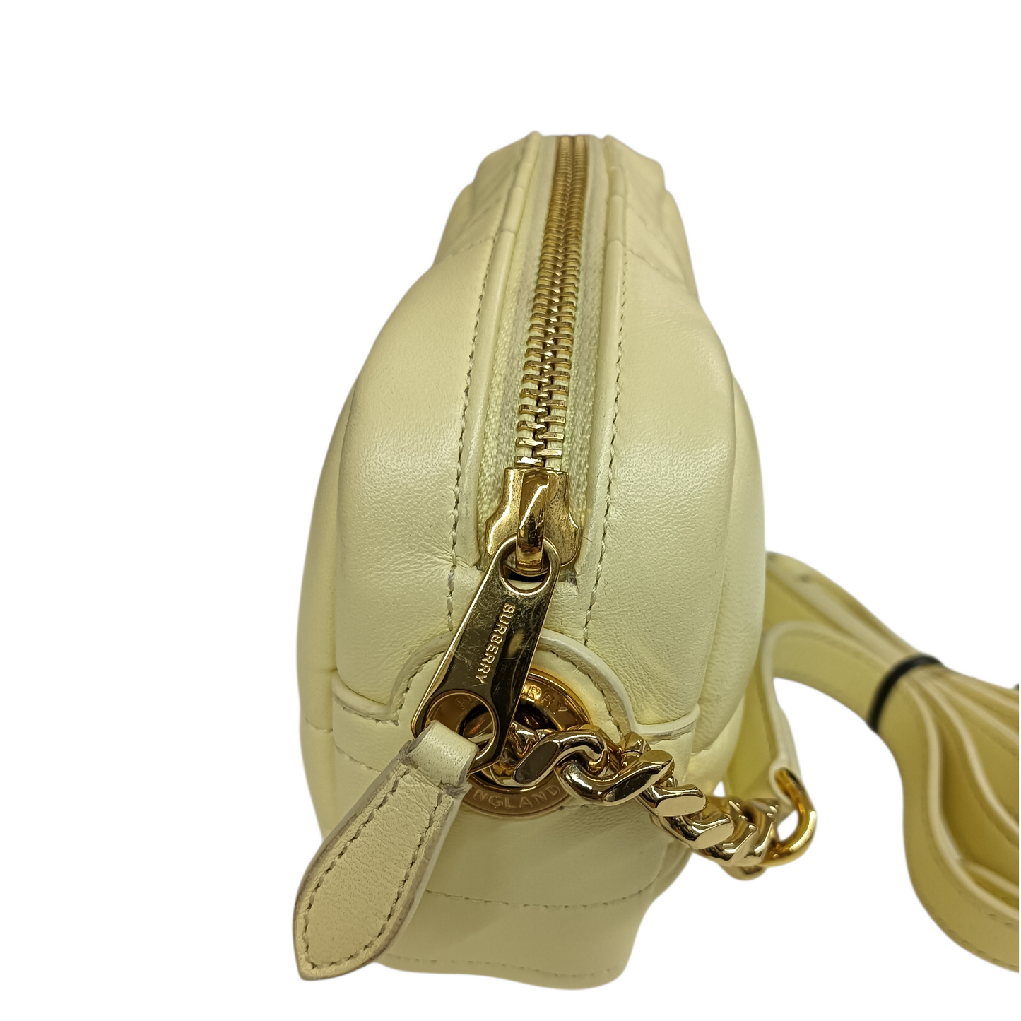BURBERRY Shoulder Bag Lola Mini Yellow Stian
