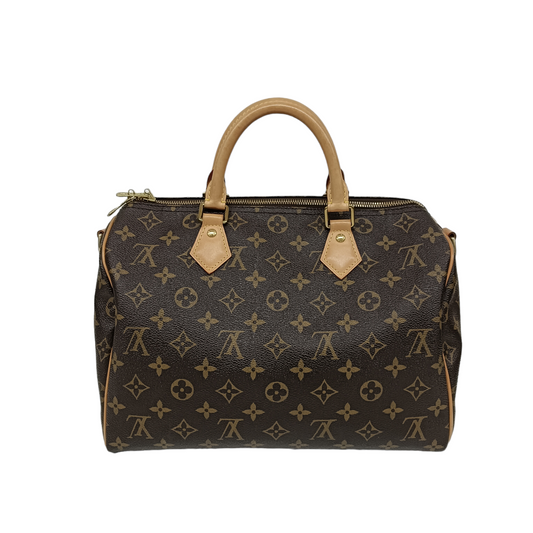 LOUIS VUITTON 2WAY Bag Monogram M41112 Brown Small Damage CT0128 Speedy Bandouliere 30