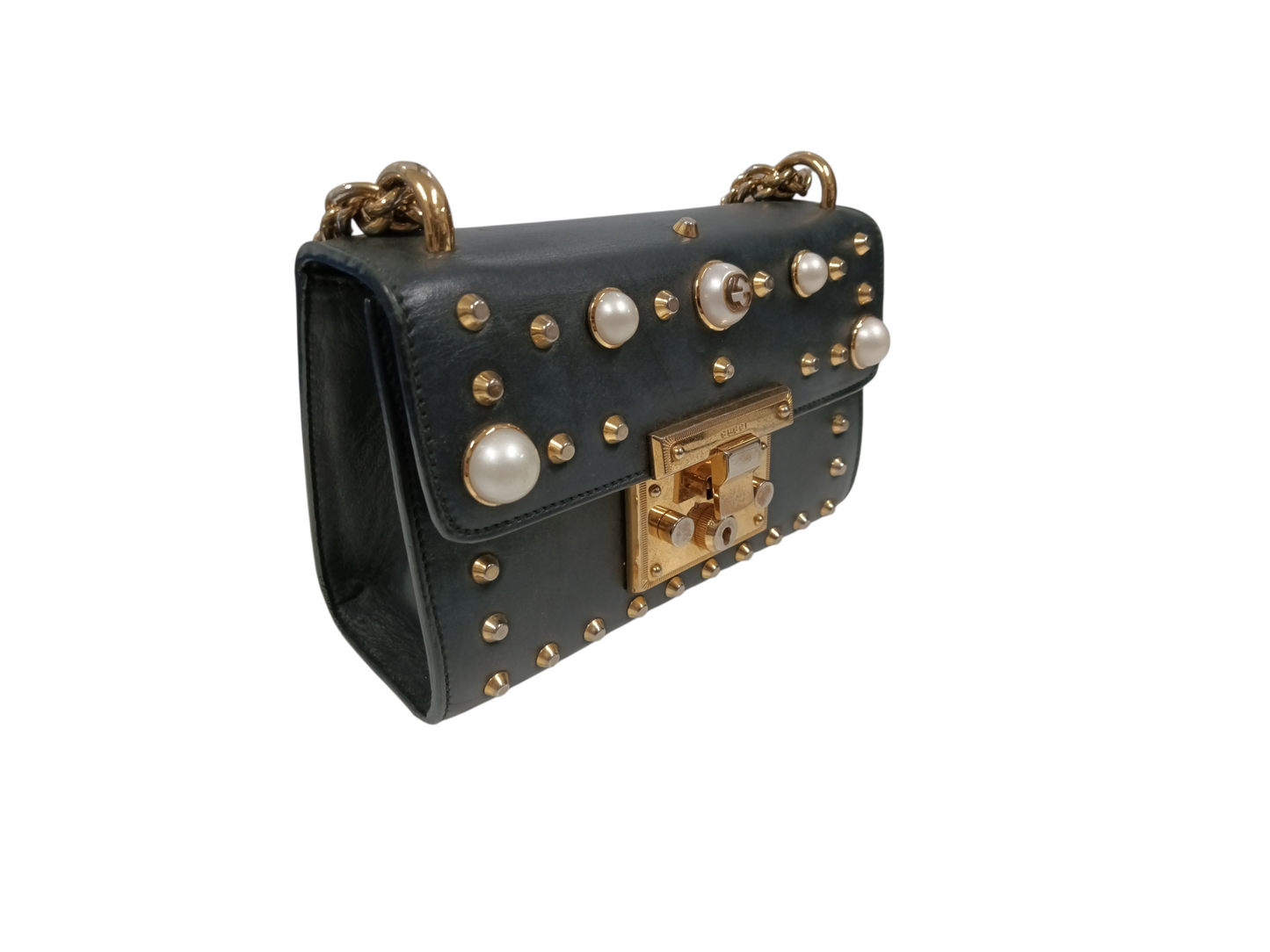 GUCCI SHOULDER BAG RANK (AB) BLACK 001998 (Copy)
