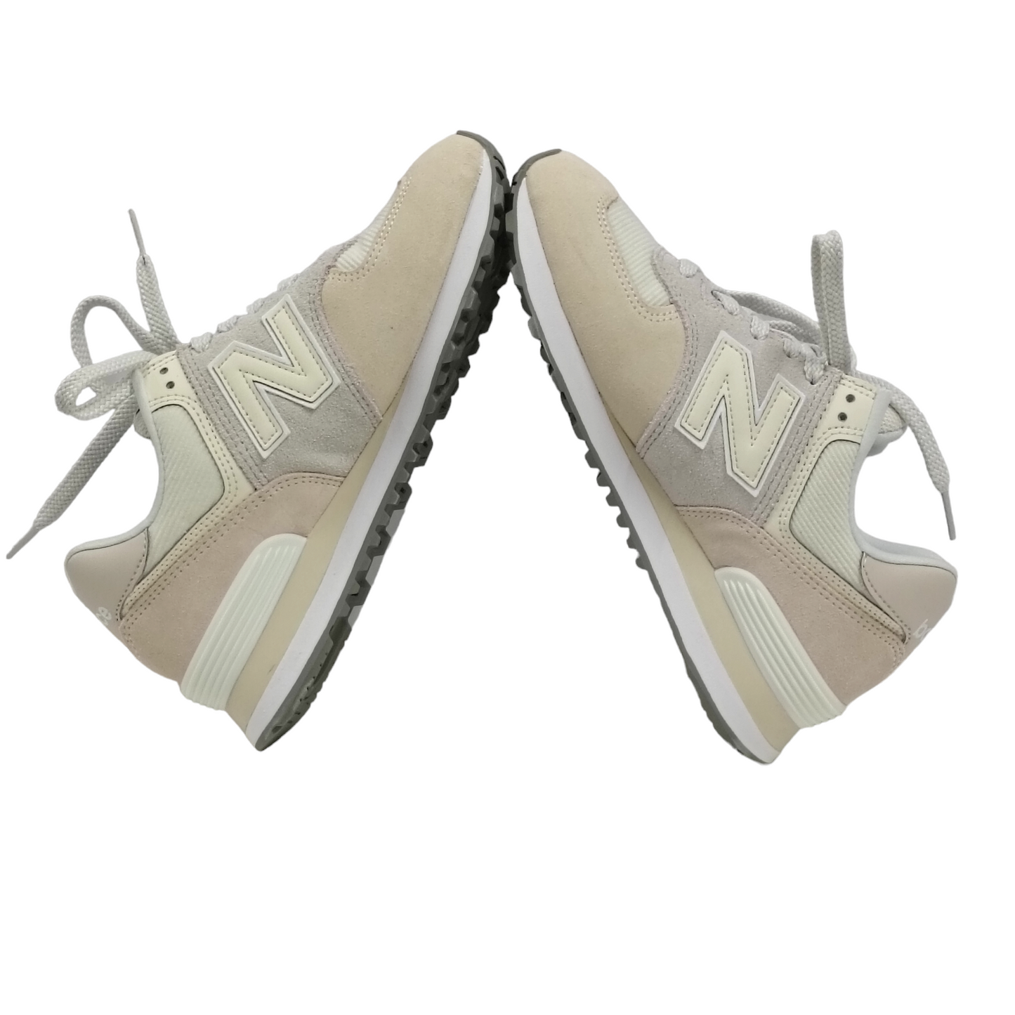 NEW BALANCE 574 Sneaker Lady's Beige Size 37.5 WL574WL2