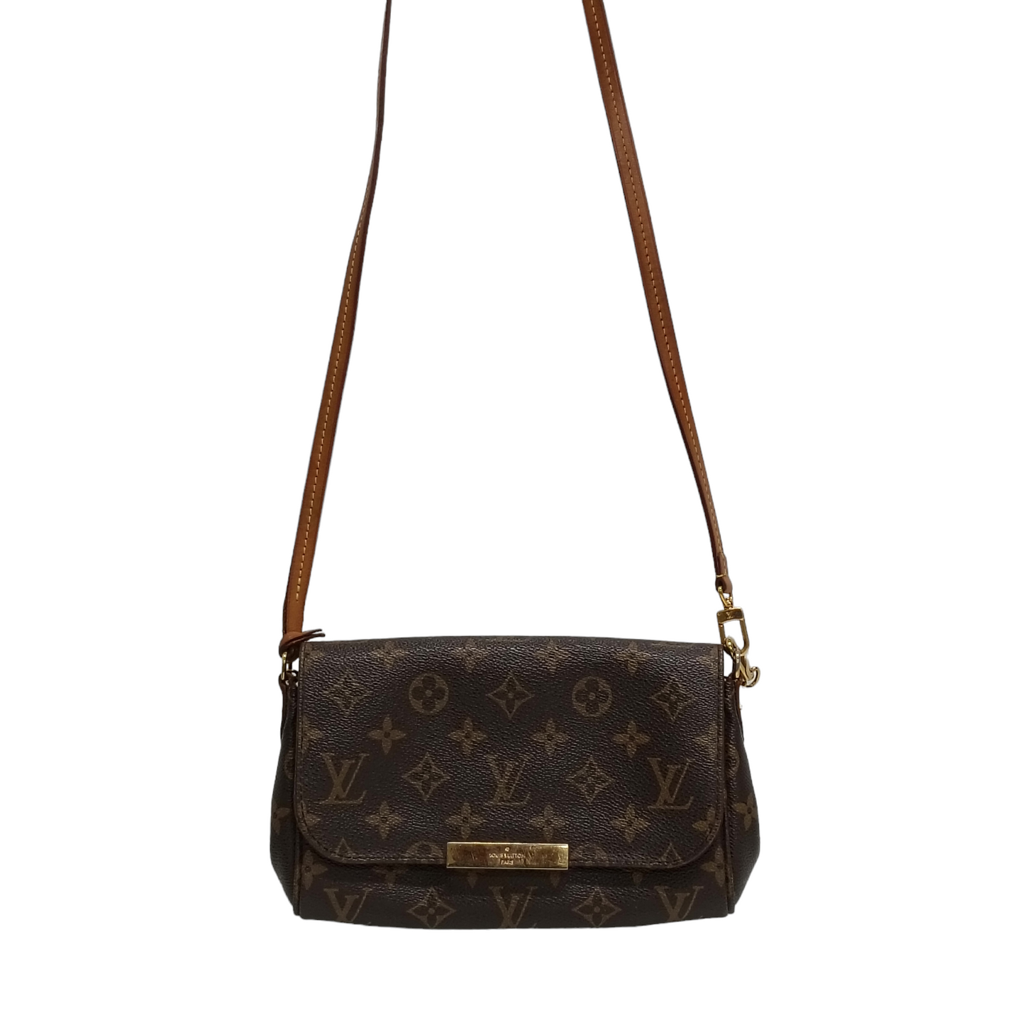 LOUIS VUITTON Shoulder Bag Monogram Brown Favourite PM M40717