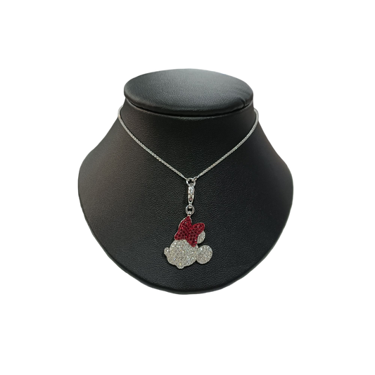 SWAROVSKI Necklace Red/Silver Disney