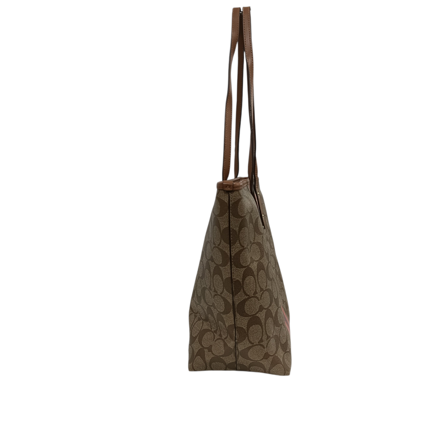 COACH Tote Bag F38405 Brown/Orange