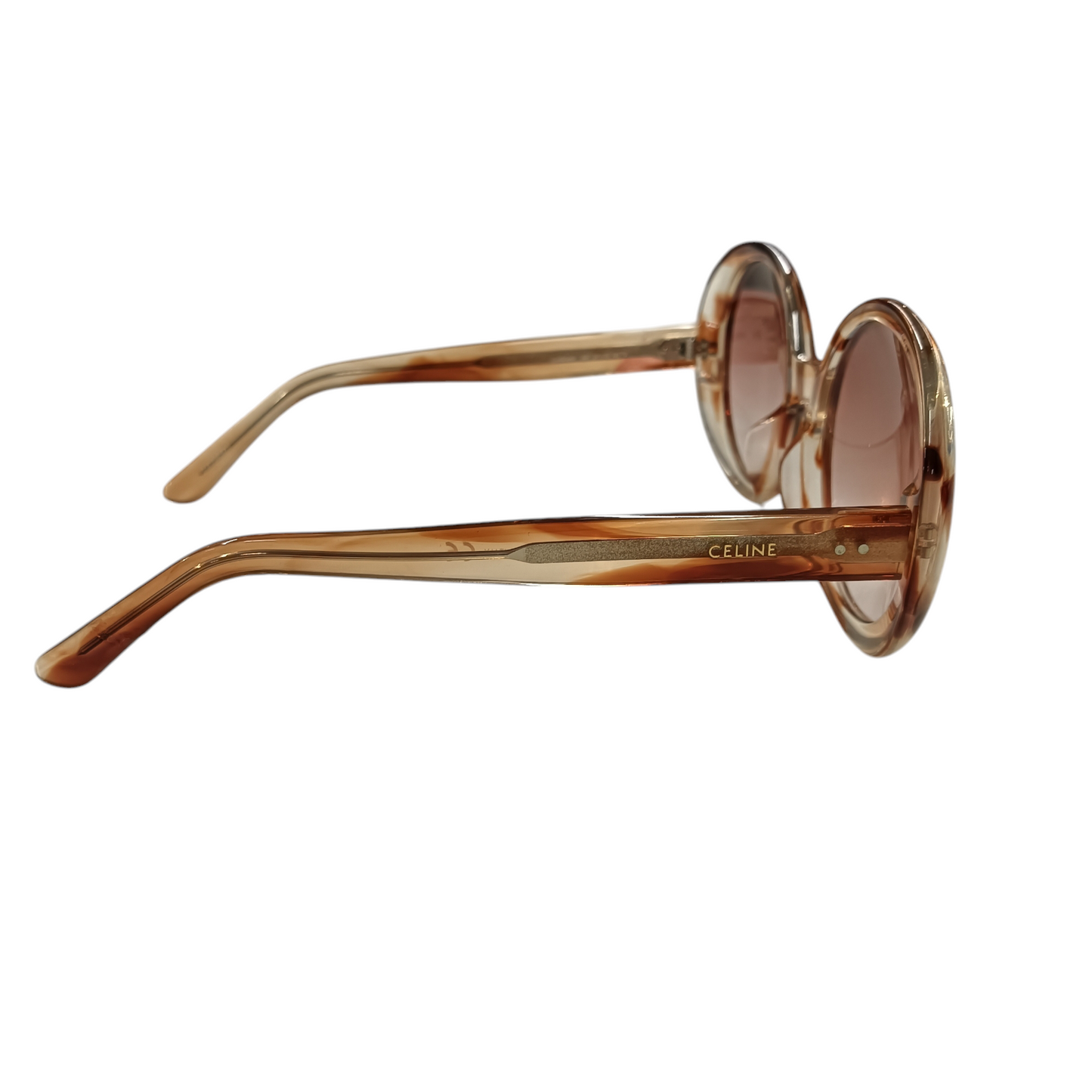 CELINE SUNGLASSES BROWN CL40065F