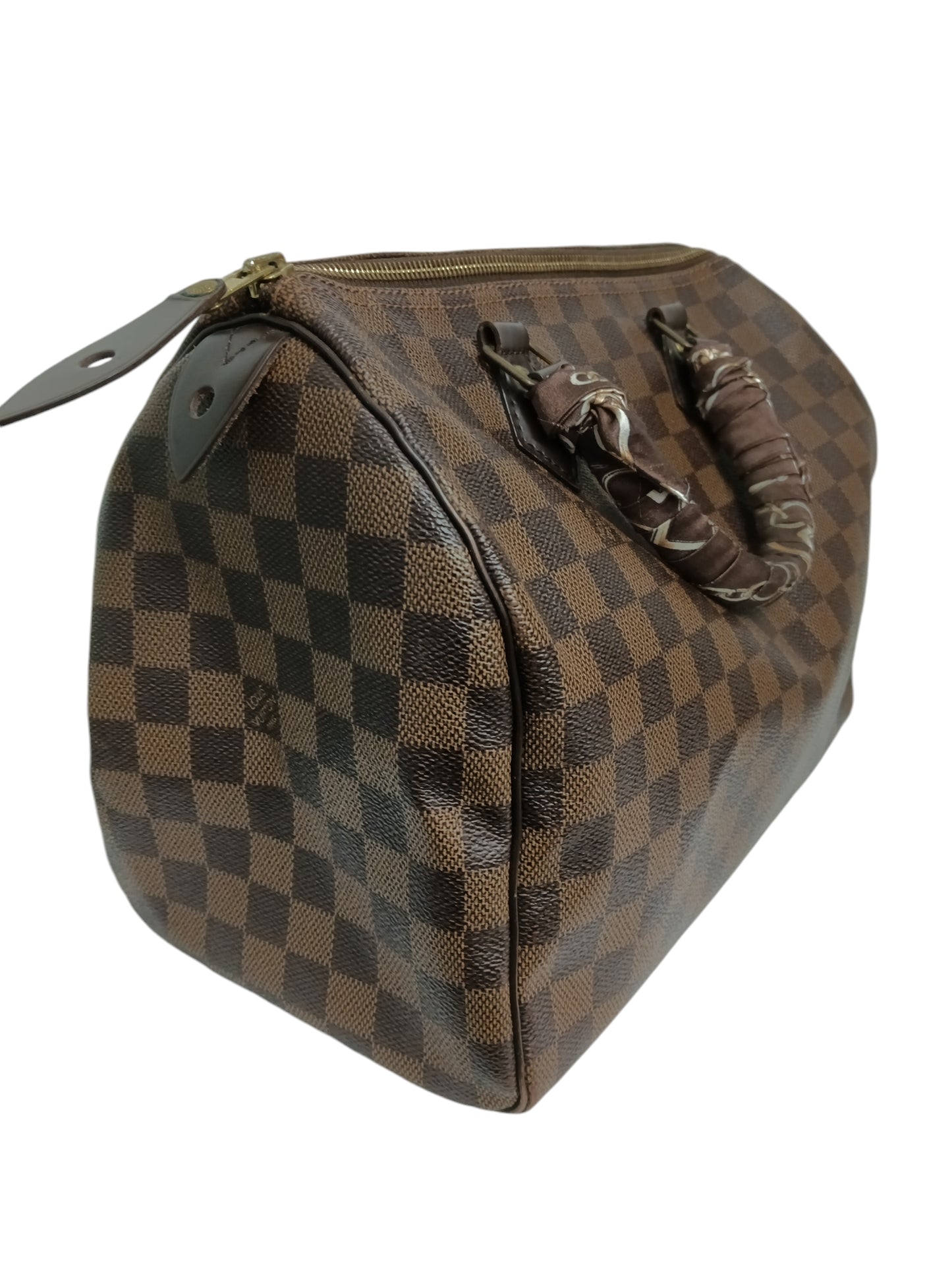 LOUIS VUITTON HANDBAG DAMIER BROWN N41364 DAMAGE