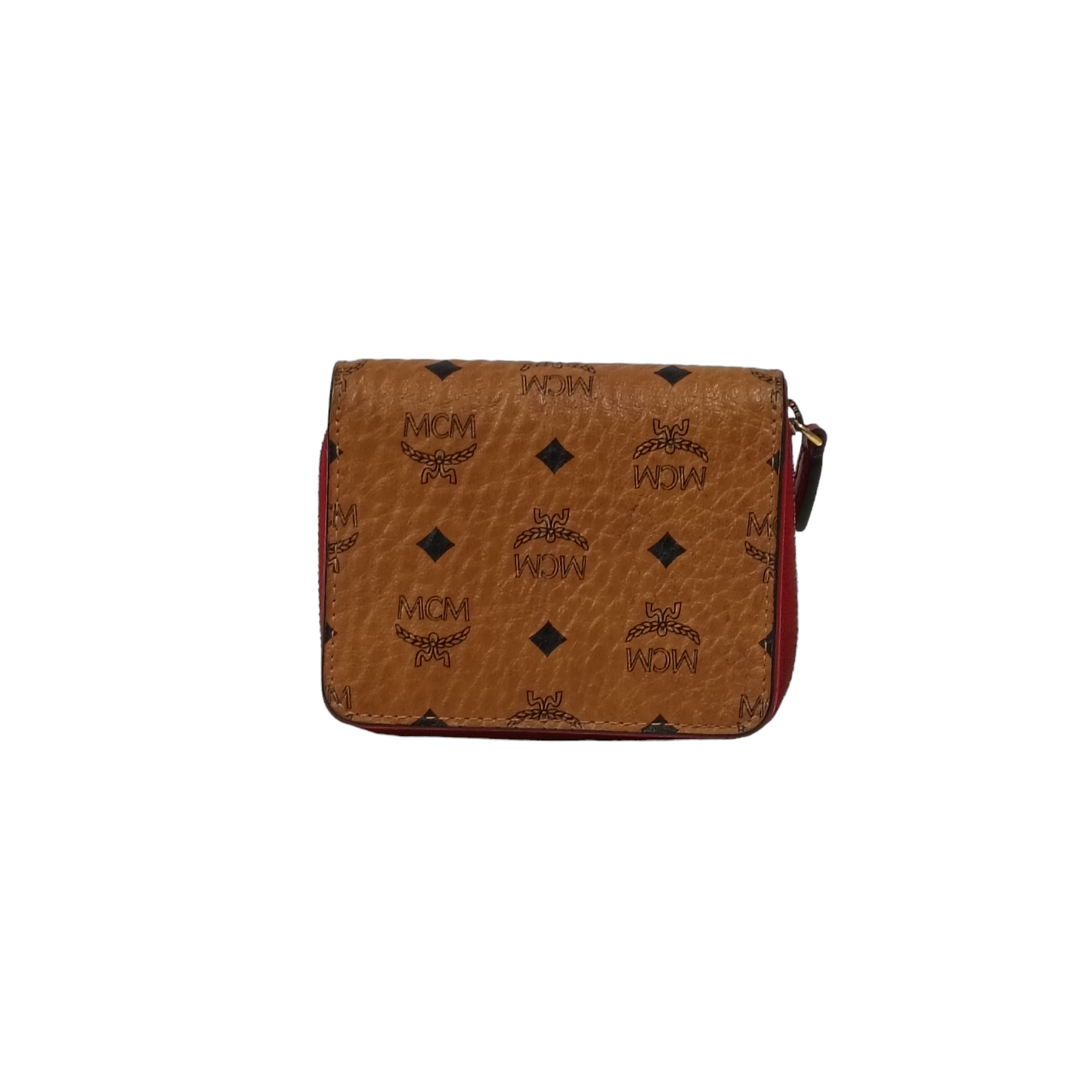 MCM Wallet Brown/Red MYS7SV85C0001