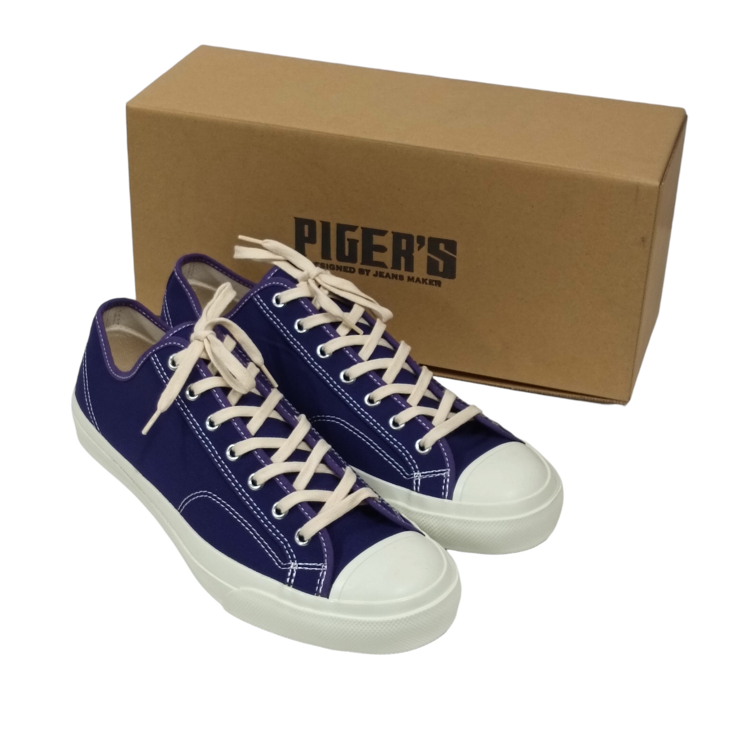 PIGER'S Sneaker Mens Purple Size 43 MODEL717