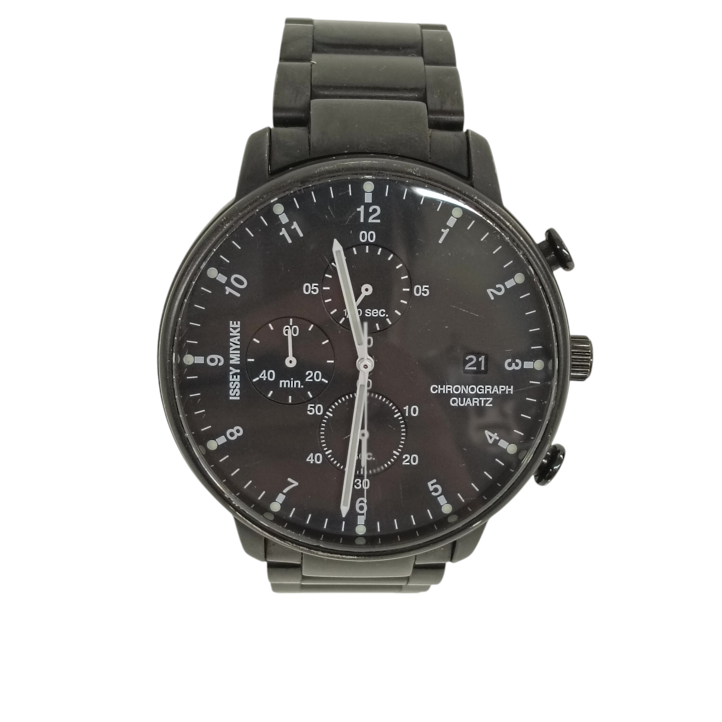 ISSEY MIYAKE Wrist Watch VD57-0620 Black Rank(B)
