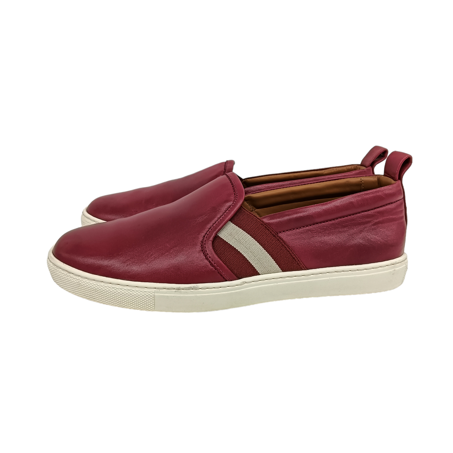 BALLY Slip-on 36 1/2 Lady's Red HENRIKA