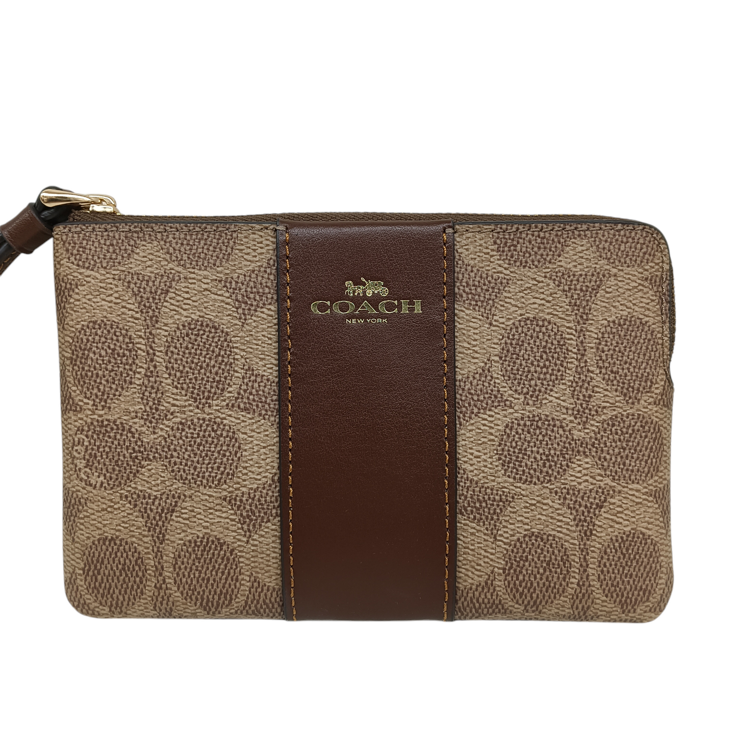 COACH Pouch CW854 Rank A Brown