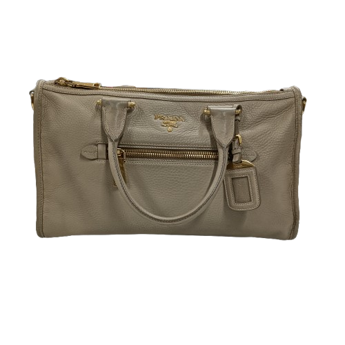 PRADA 2WAY Bag BL0805 Ivory **Scratch/Stain