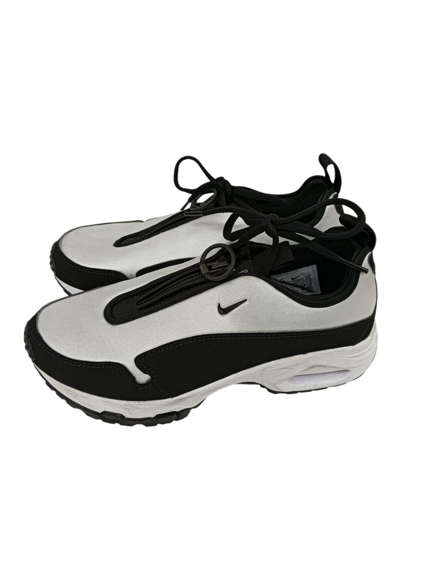 NIKE Sneaker Size 6.5us D08095-101 White/Black Comme das Garcons Homme
