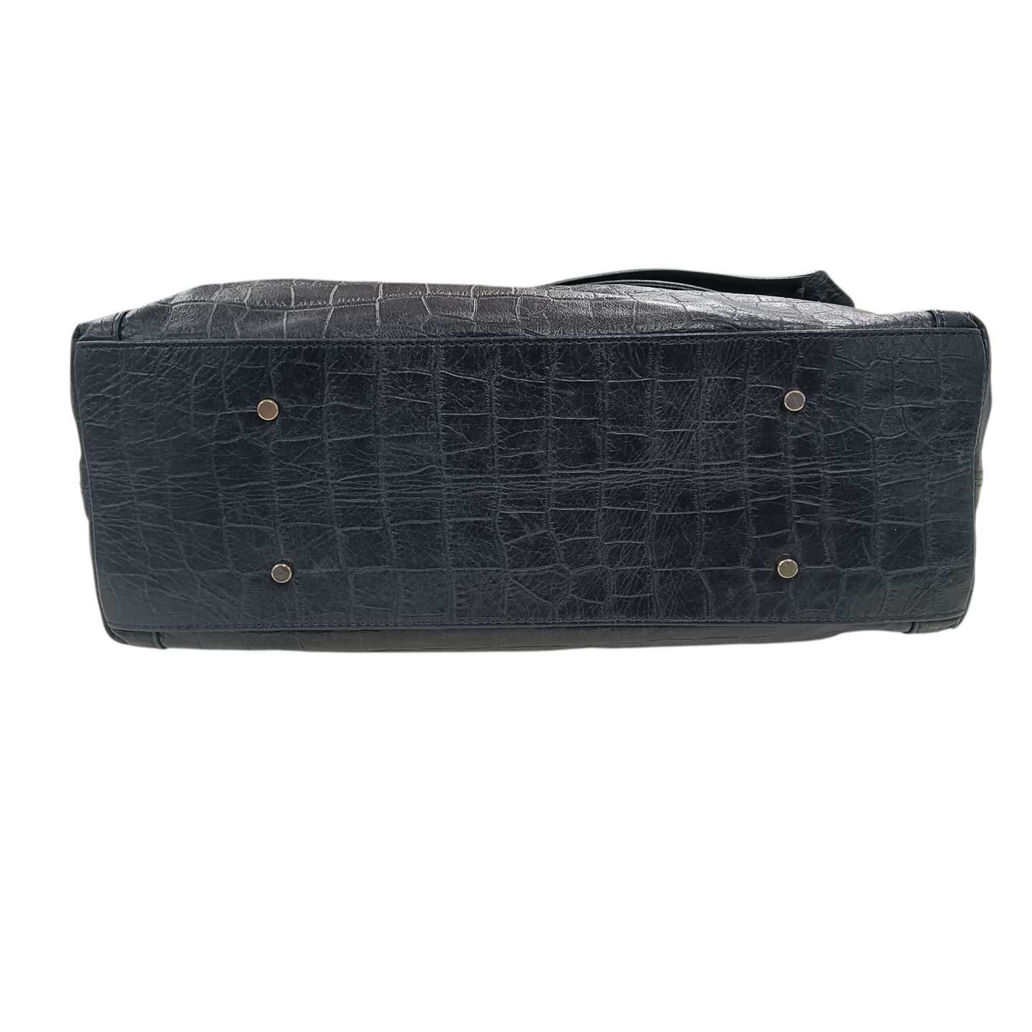 ANIARY 2Way Bag Leather Navy