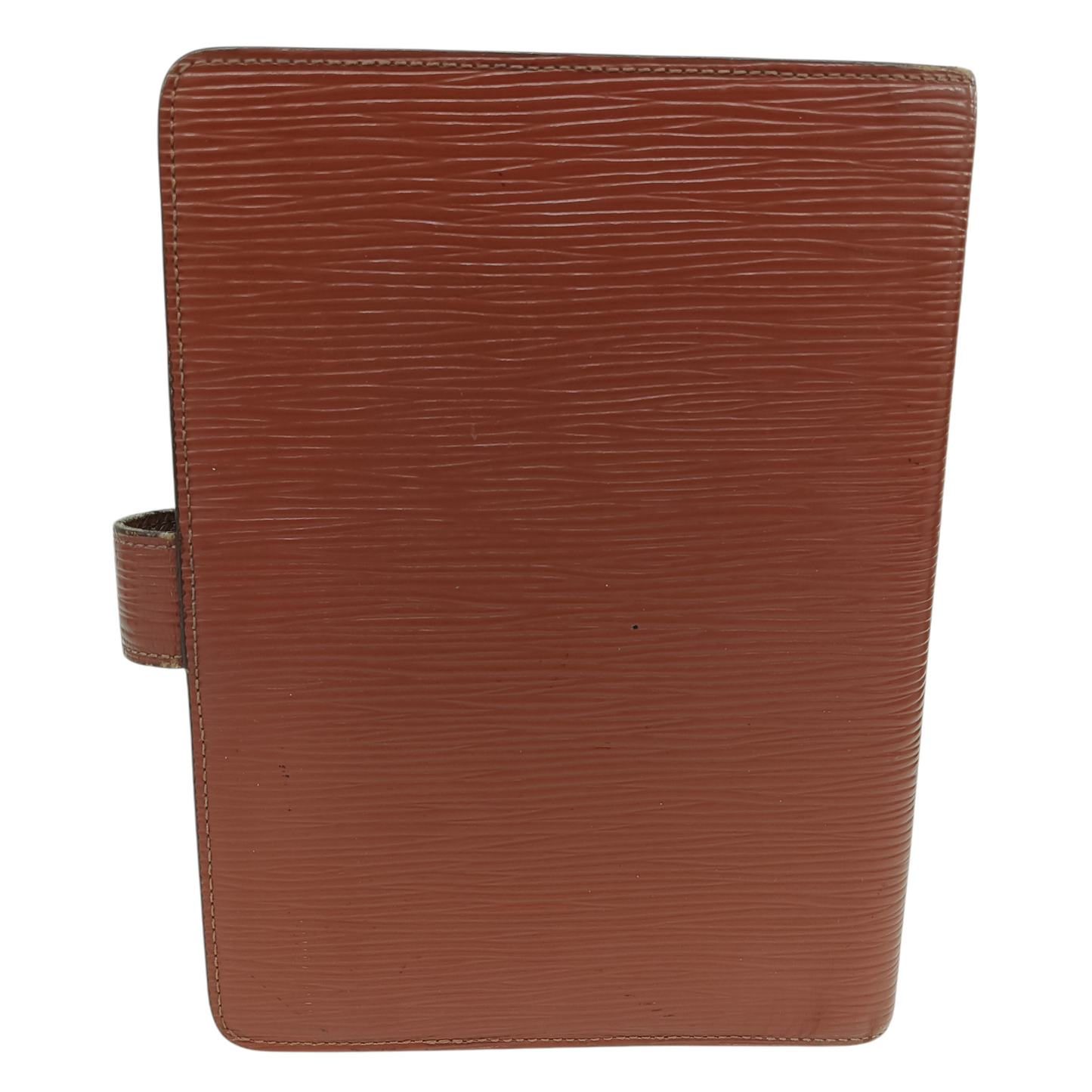 LOUIS VUITTON Notebook Cover Rank (CD) Brown*Damage SP0966