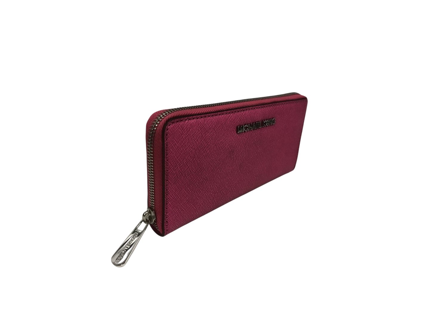 MICHAEL KORS LONG WALLET SHOCKING PINK