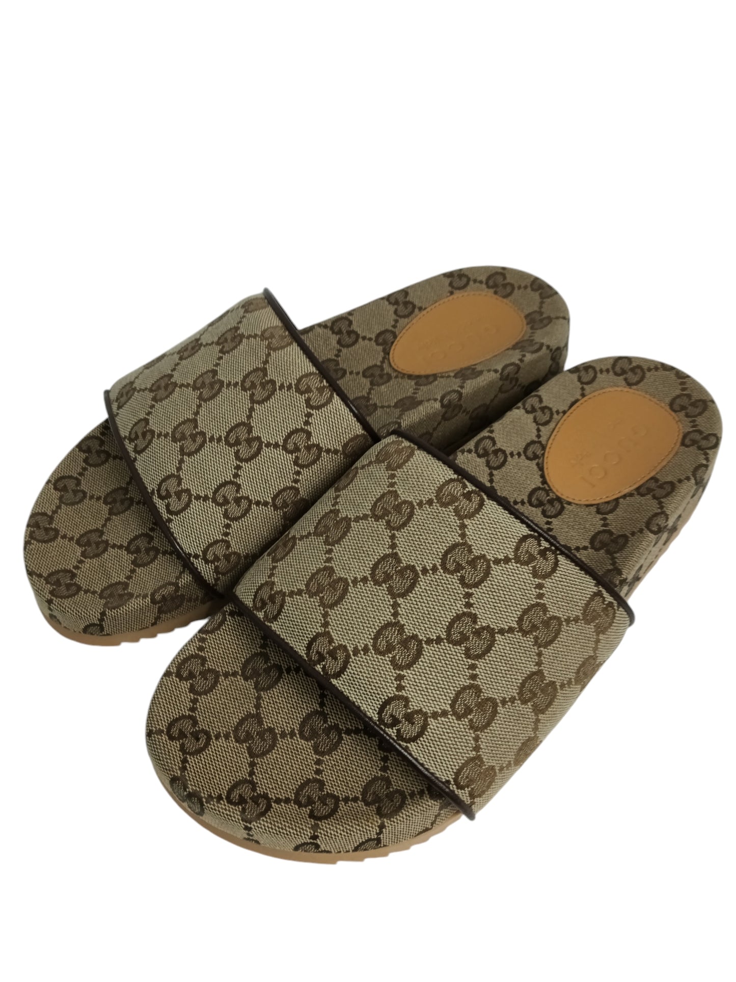 GUCCI SANDAL SIZE 7 MENS BROWN 624695