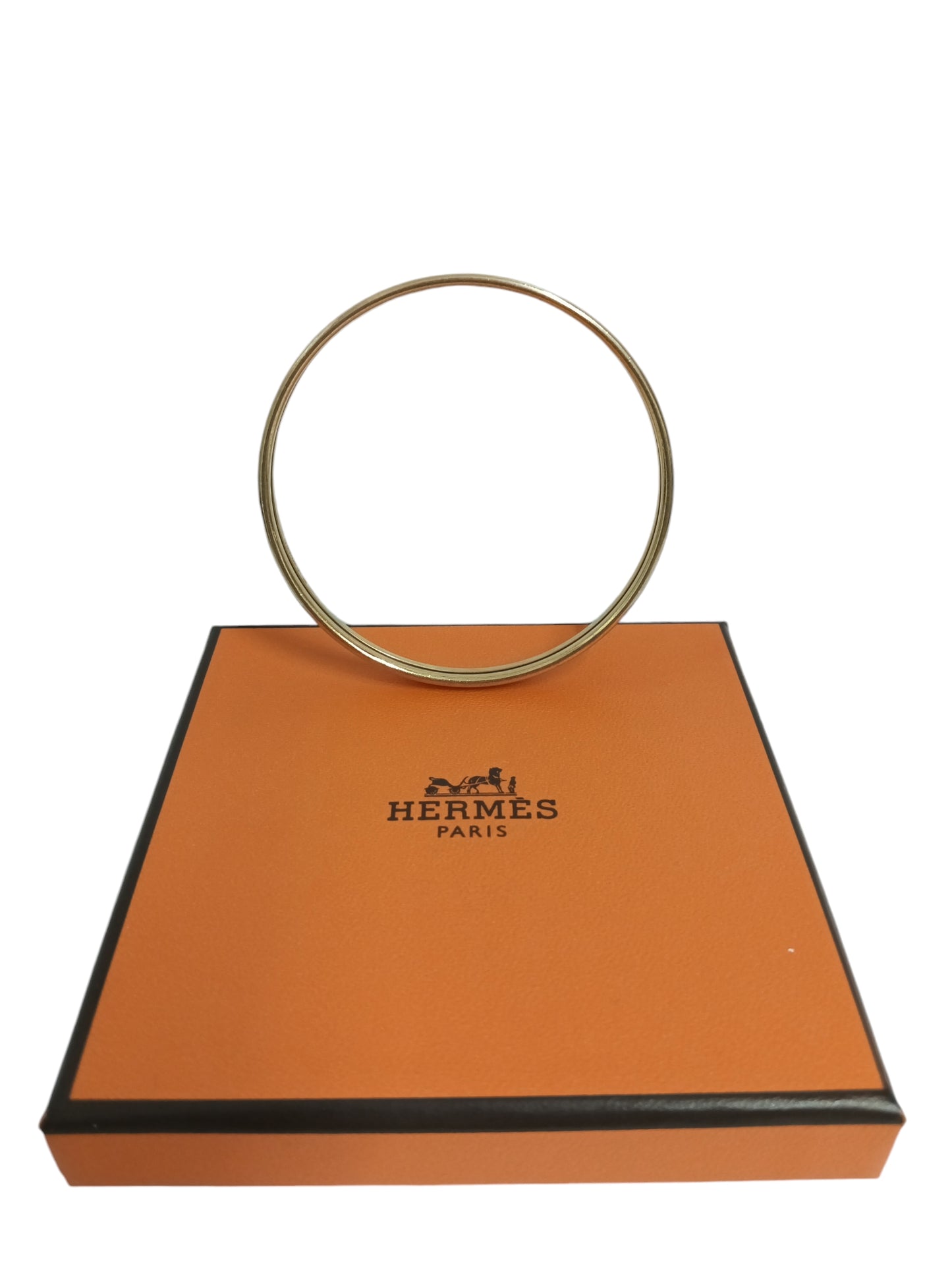 HERMES BANGLE PINK GOLD F1 0207