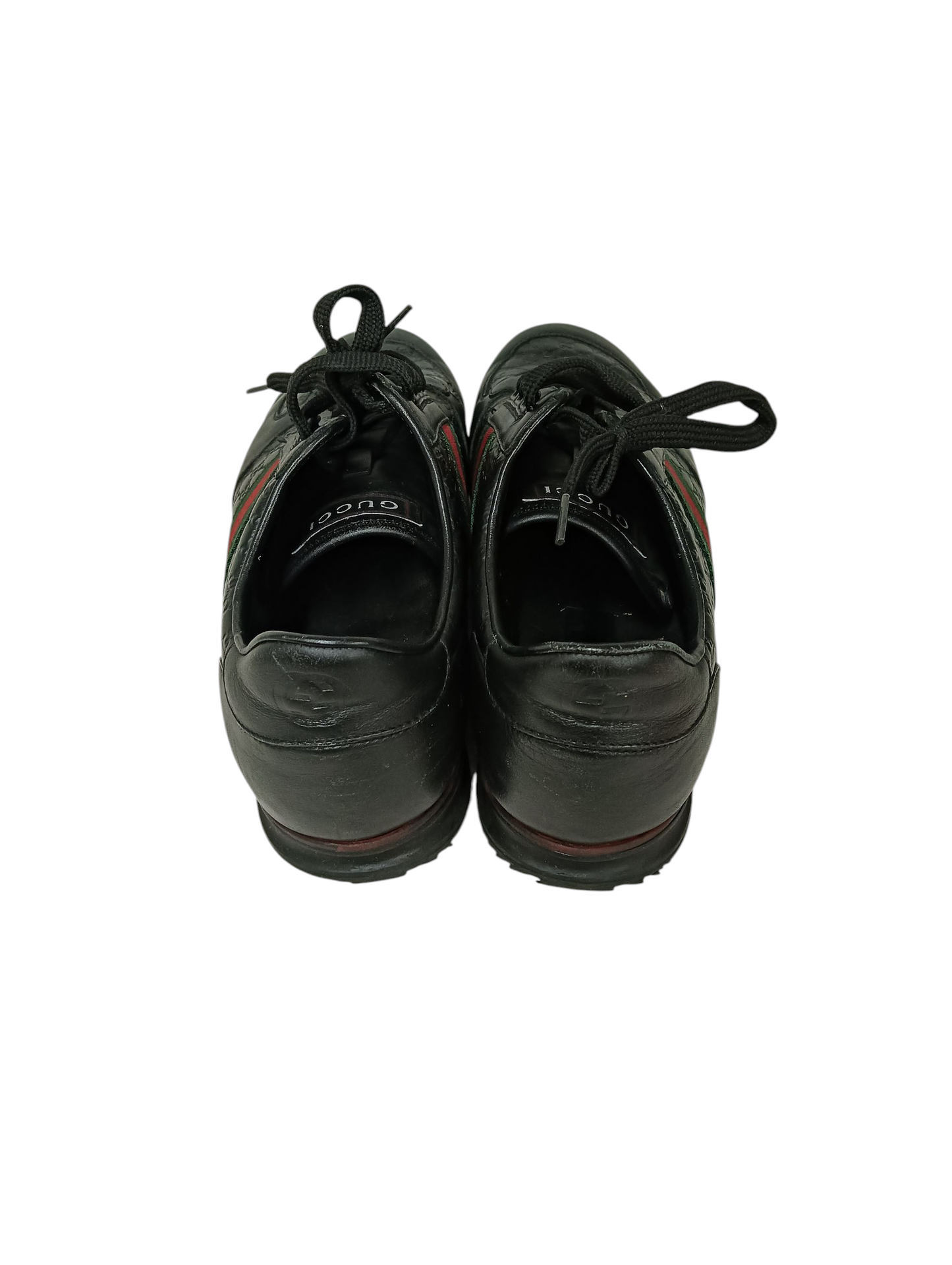 GUCCI Sneaker Size 11 Mens Black 233334 Scratch