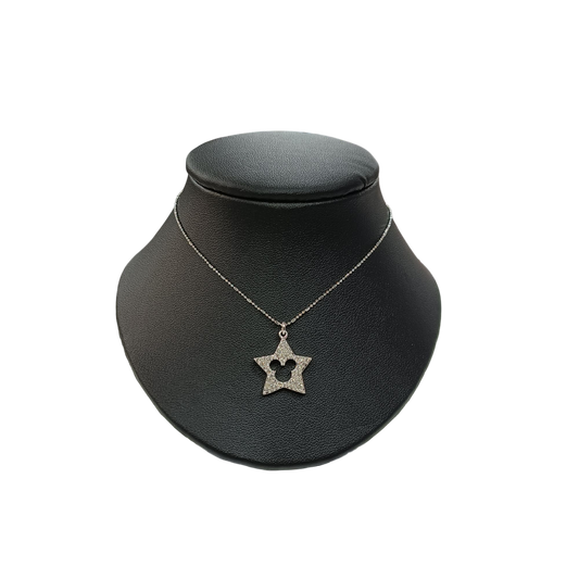 SWAROVSKI Necklace Star Silver Disney