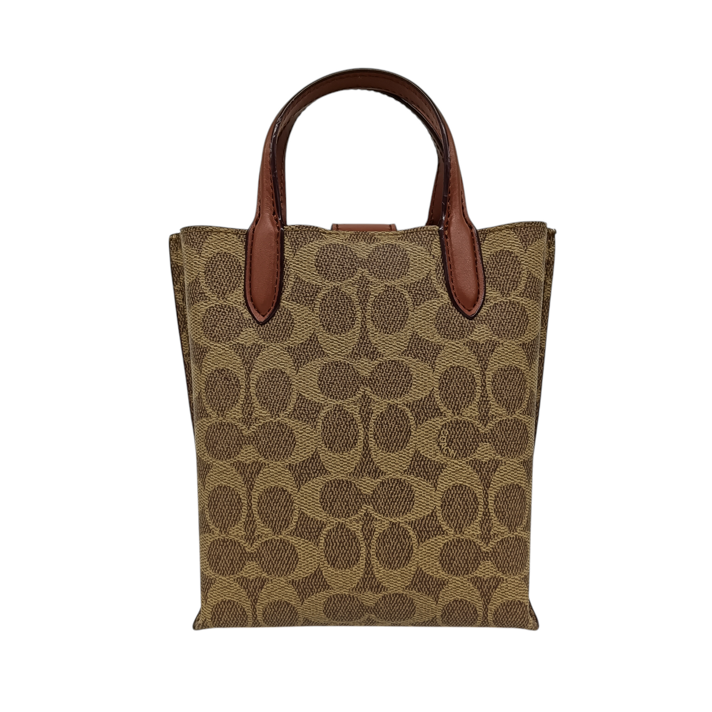 COACH 2WAY Bag CS2358 Rank B Brown Scratch