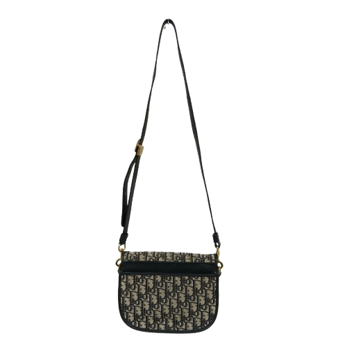 Christian Dior Shoulder Bag  Beige/Navy 01-RU-0230