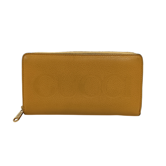 GUCCI Long Wallet Yellow 658691