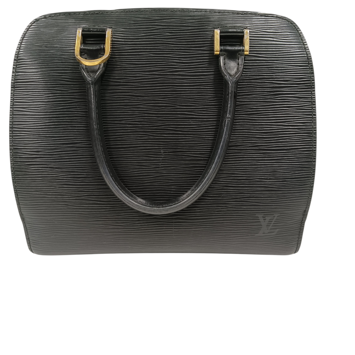 LOUIS VUITTON Handbag Epi M52052 Black Scratch/Damage/Stain