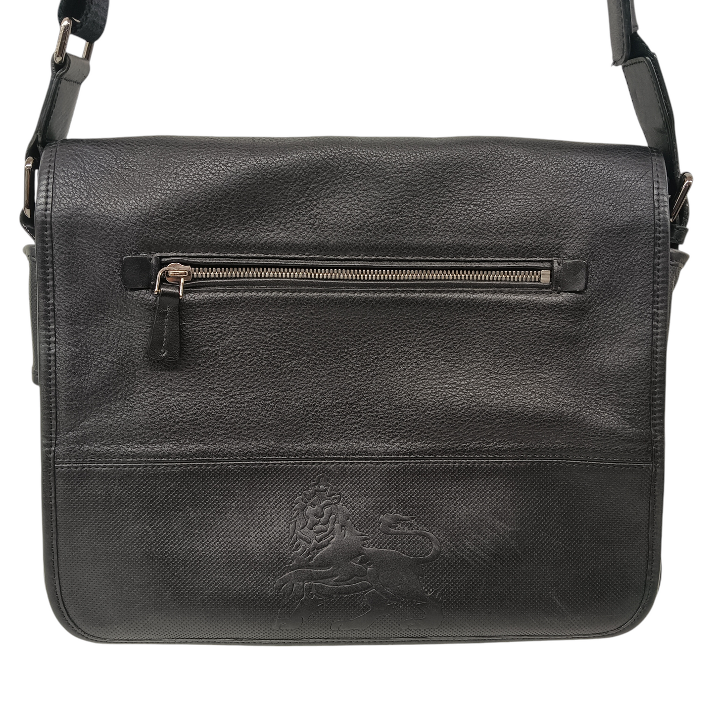 MCM Messenger Bag MMM2SNP03BK001 Rank (B) *Damage