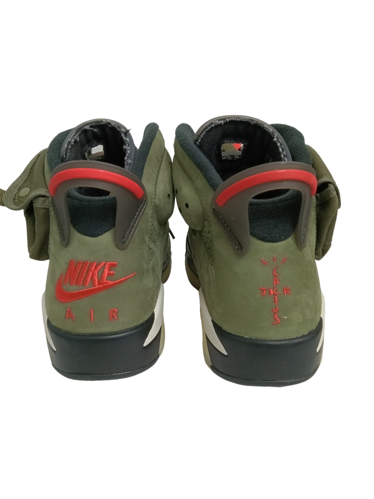 NIKE/TRAVIS SCOTT AIR JORDAN 6 RETRO SP SIZE 42 OLIVE CN1084