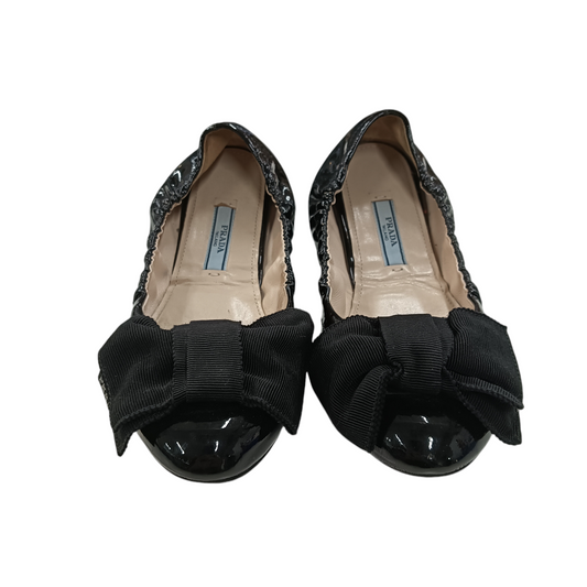 PRADA PUMPS SIZE 36 BLACK