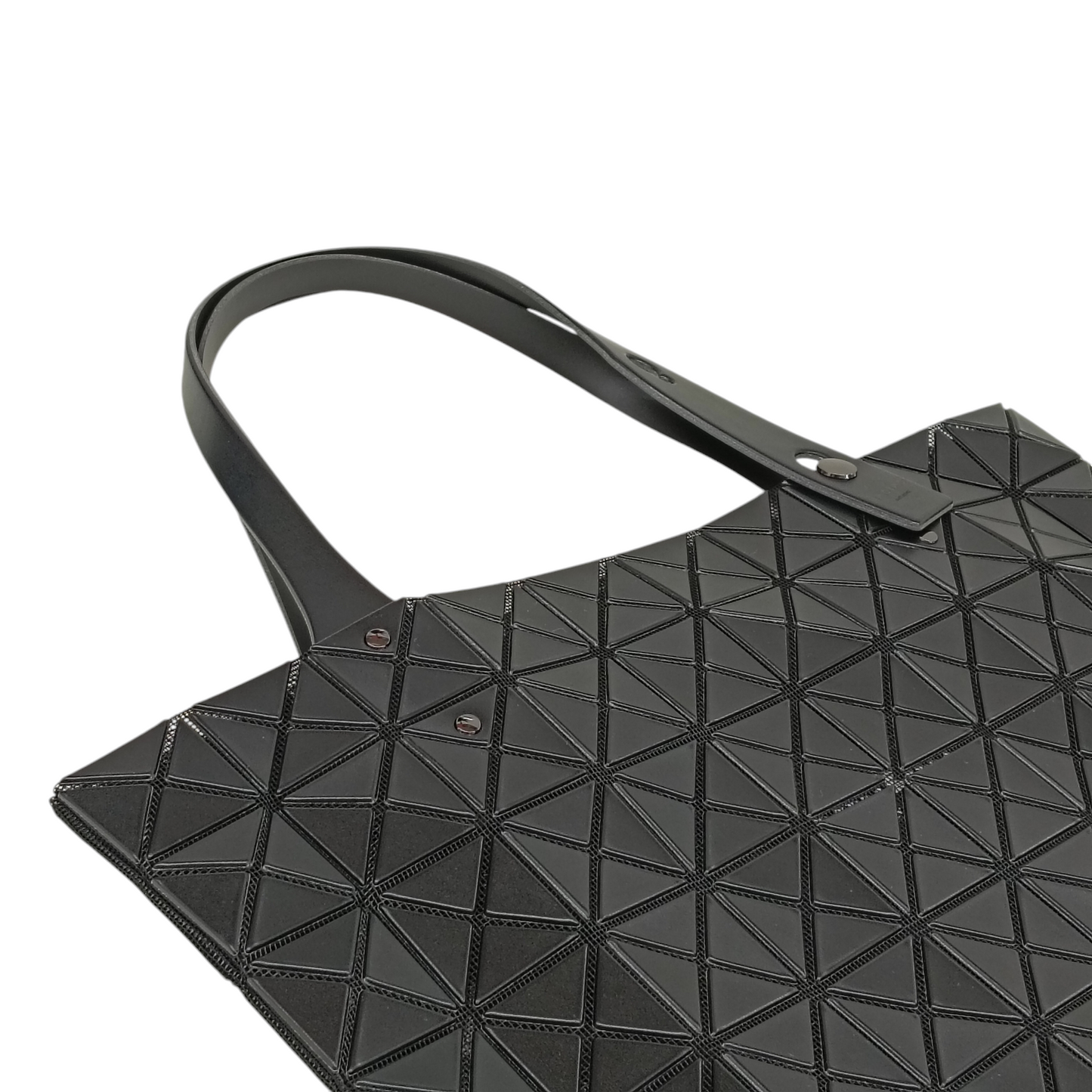 BAO BAO ISSEY MIYAKE Tote Bag BB46-AG503 RANK A Black