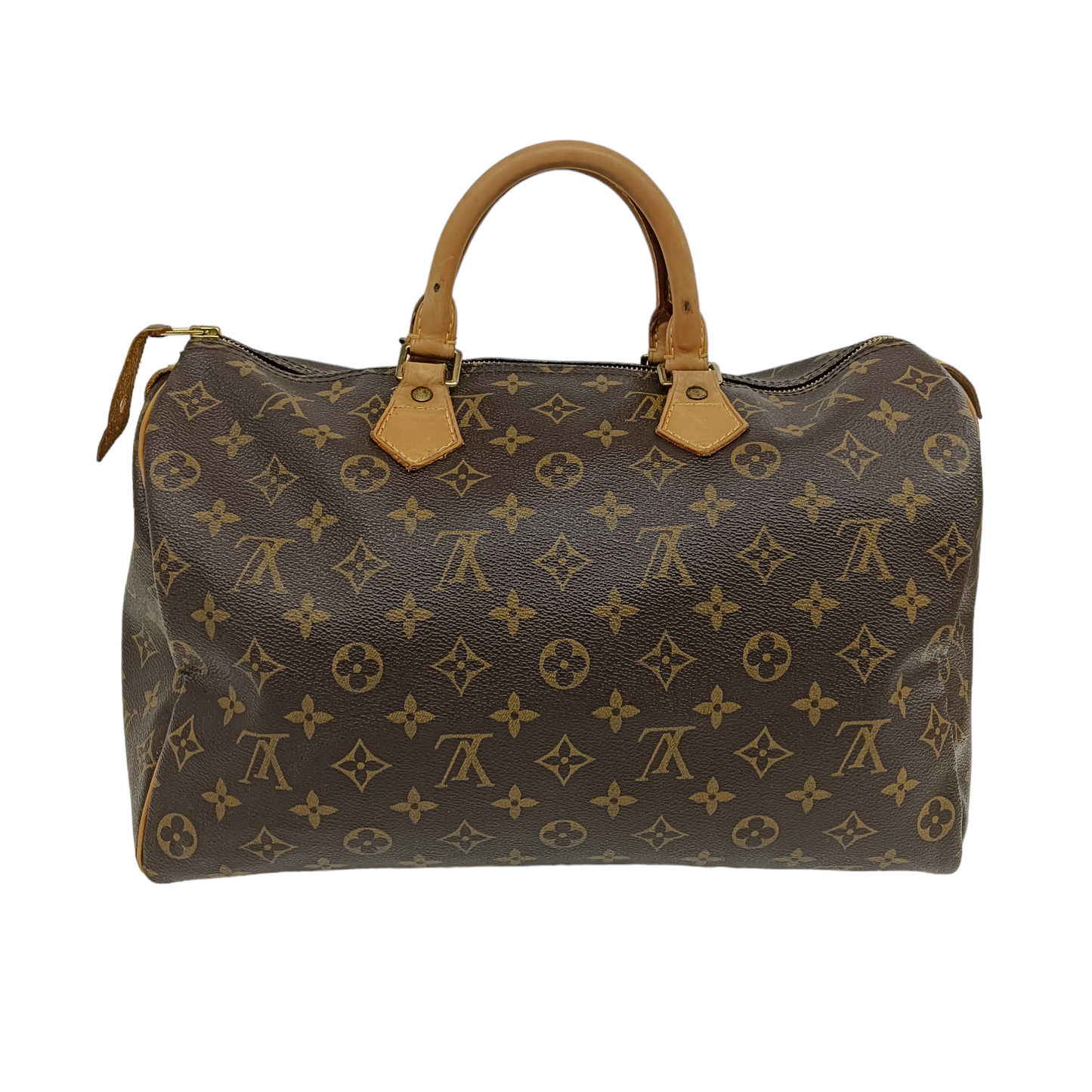 LOUIS VUITTON Handbag Monogram M41524 Brown Stain AA1058 Speedy 35