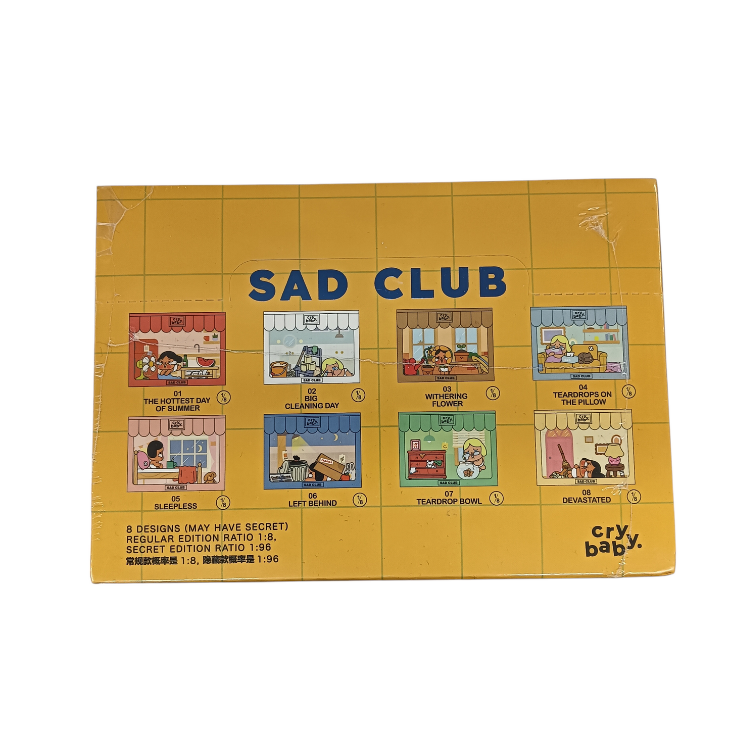 POP MART Cry Baby Sad Club Unused Item 1Box Set