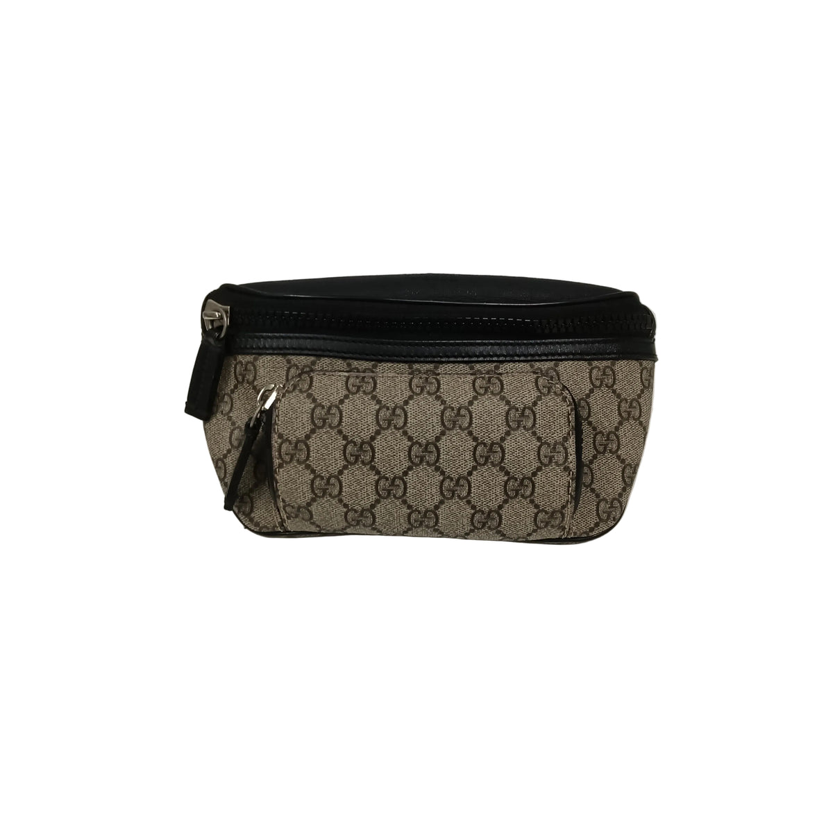 GUCCI Waist Bag 450946 Black And Beige 524947