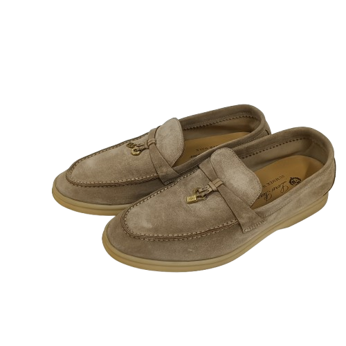 LORO PIANA Loafers Brown **Stain M52317