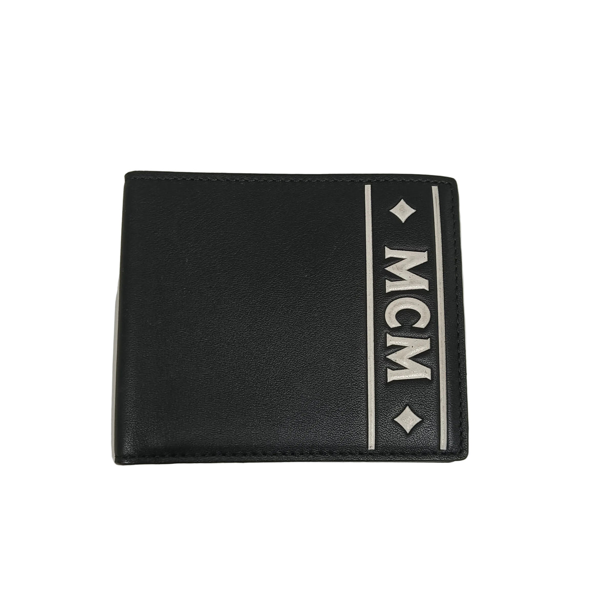 MCM Wallet MXS8ACE73BK001 Black/Green
