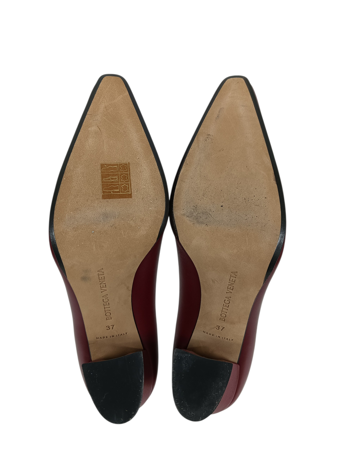 BOTTEGA VENETA Pumps 37 Red Wine