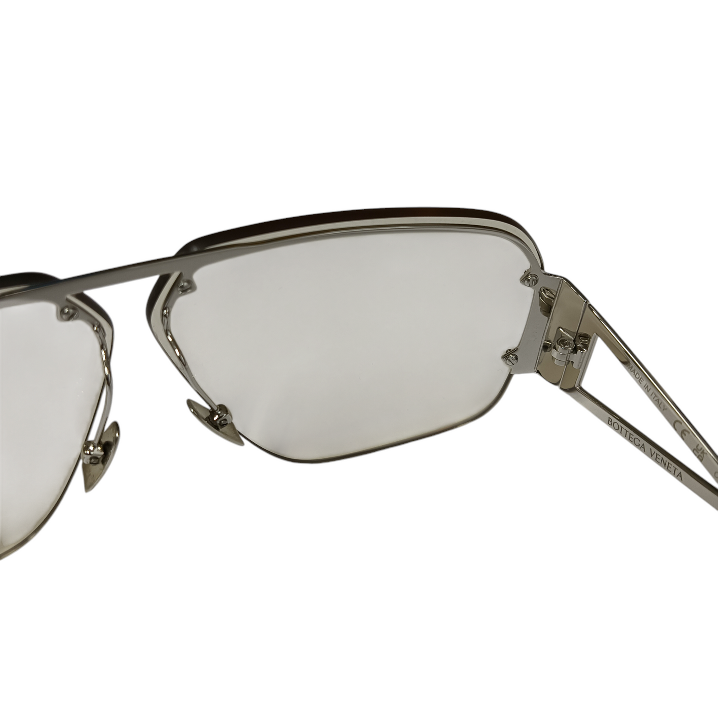 BOTTEGA VENETA SUNGLASSES SILVER BV1065S