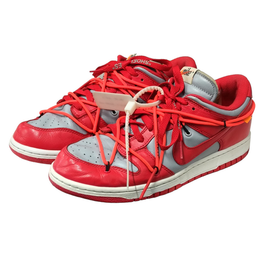 NIKE x OFF-WHITE Dunk Low Red/Gray Size 42.5eu CT0856-600
