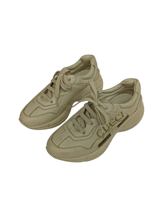 GUCCI Sneaker Size 33 585089 Kids Beige