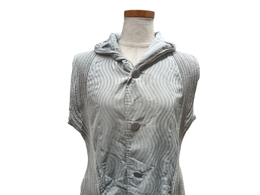 ISSEY MIYAKE ONE PIECE Lady 's Gray Rank (B)IM96-FE011