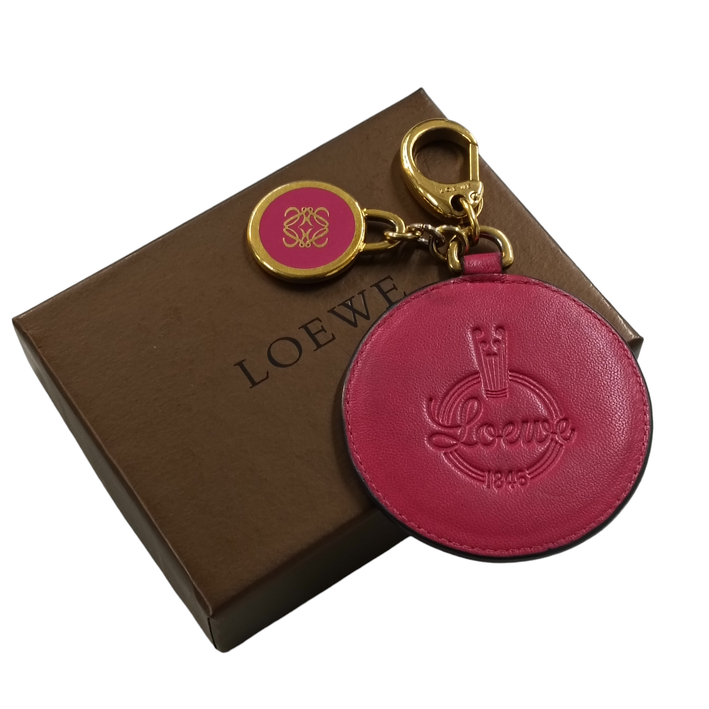 LOEWE Key Ring Pink