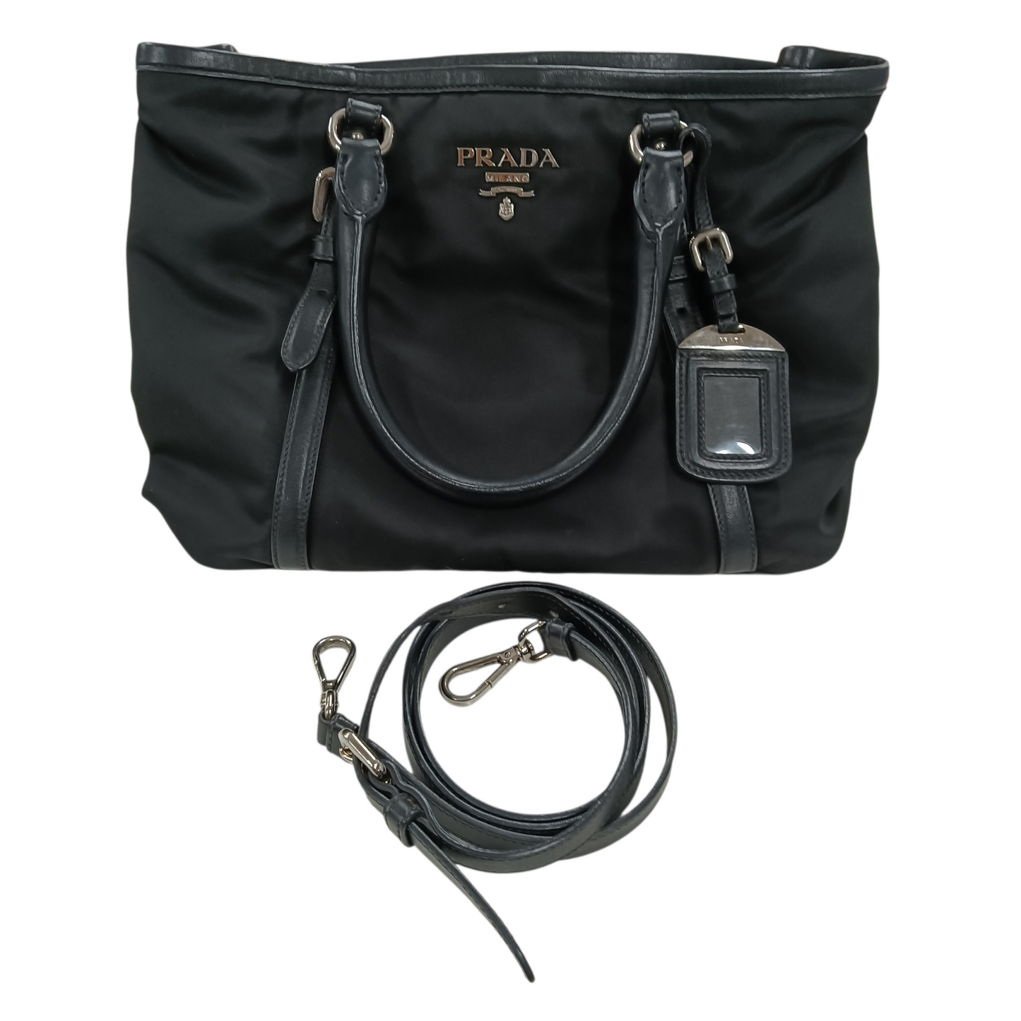 PRADA 2Way Bag Nylon Black 158