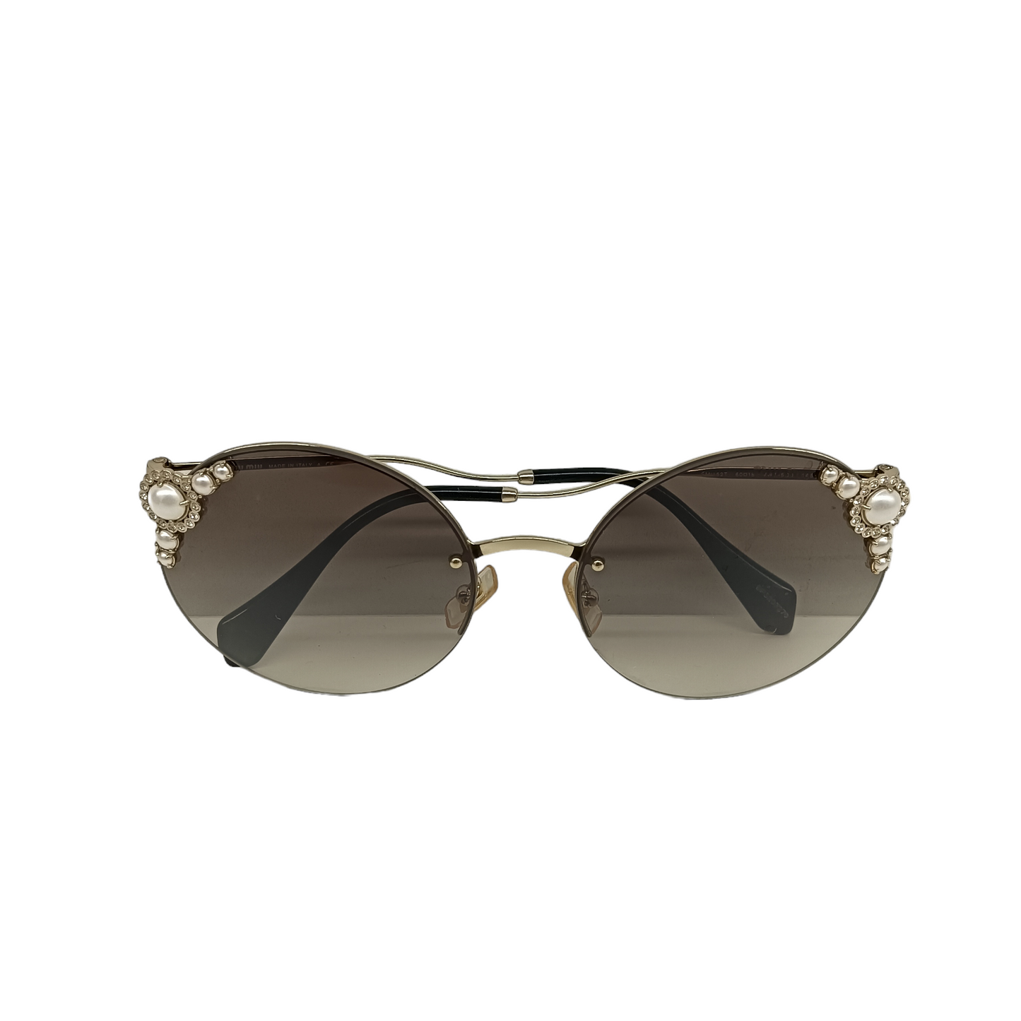 MIU MIU Sunglasses SMU52T Black/Gold