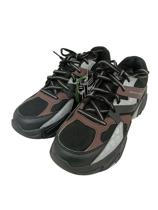 SKECHERS Sneaker 8US 802011 Mens Black/Brown Transformers
