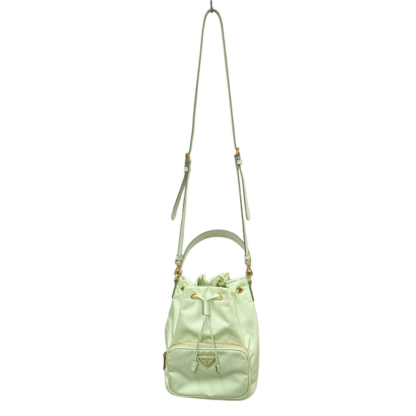 PRADA 2WAY Bag 1BH038 Green